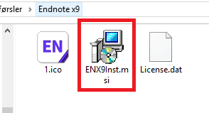 install endnote for word