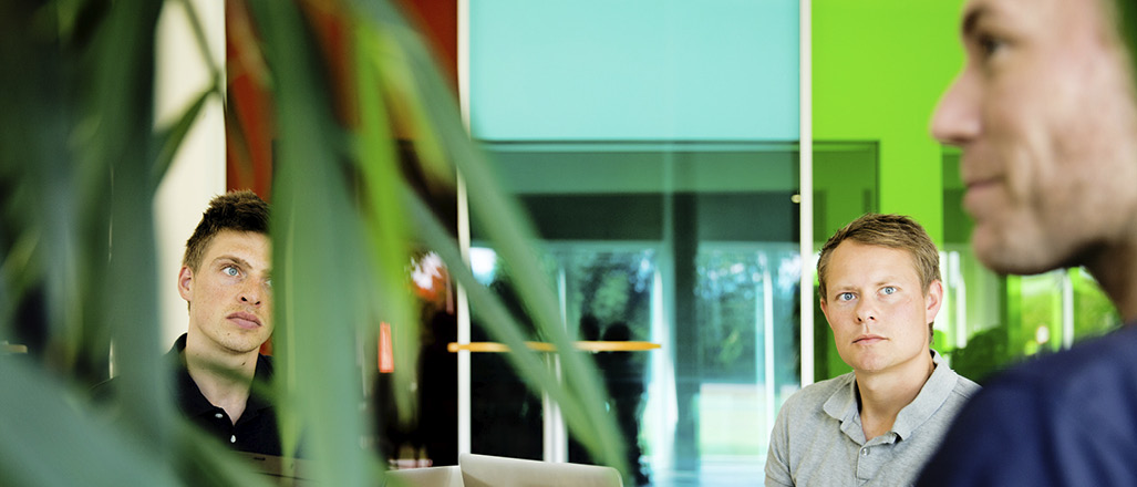 Studerende på campus Esbjerg