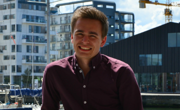 Portræt af Bjarke Niemann