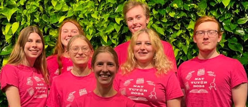 Syv tutorer fra NAT Studiestartsforening