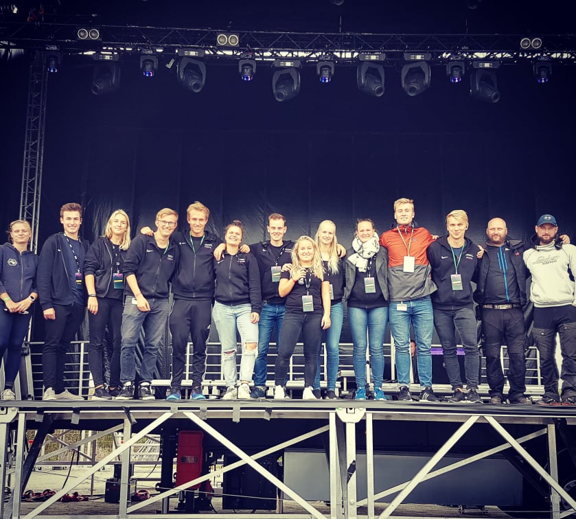 Frivillige til semsterstartsfesten