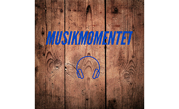 Billedet viser logoet for podcasten Musikmomentet