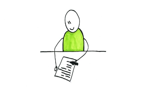 Person, som laver noter