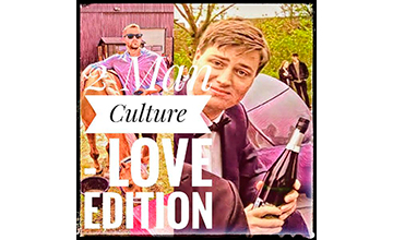 Billedet viser logoet for podcasten 2 man culture